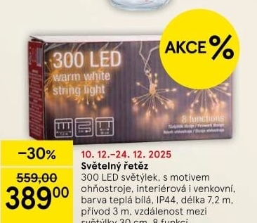 LED světelný řetěz