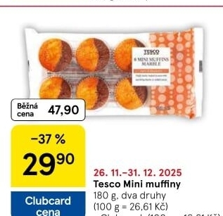 Muffiny mini Tesco