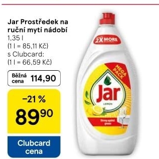Prostředek na nádobí Jar