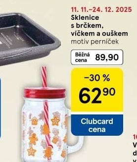 Sklenice s víčkem a otvorem na brčko