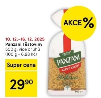 Těstoviny Panzani