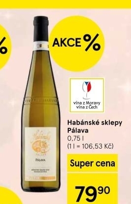 Víno Pálava Habánské sklepy