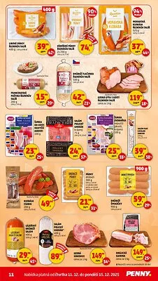 akční leták Penny Market 11.12.2025-15.12.2025