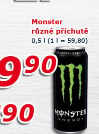 Energetický nápoj Monster Energy