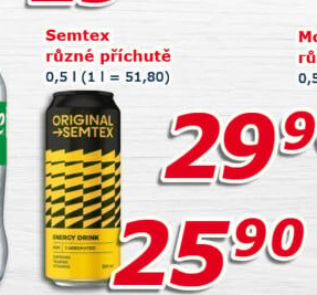 Energetický nápoj Semtex