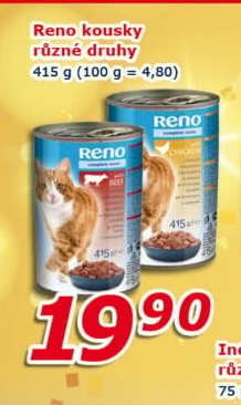 Konzerva pro kočky Reno