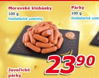Moravské klobásy Kostelecké uzeniny