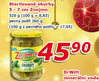 Okurky Znojmia