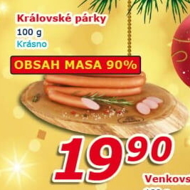 Párky královské Krásno