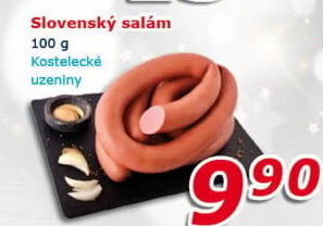 Salám slovenský točený Kostelecké uzeniny