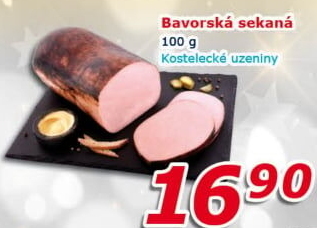 Sekaná bavorskáKostelecké uzeniny