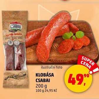 Klobása Csabai