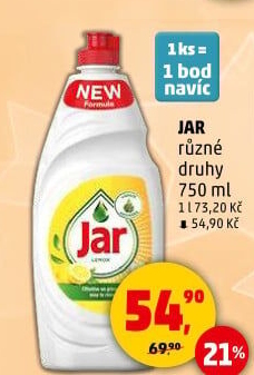 Prostředek na nádobí Jar