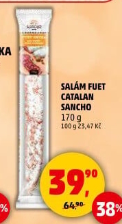 Salám Fuet Catalan Sancho