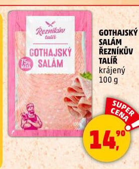 Salám Gothaj Řezníkův talíř