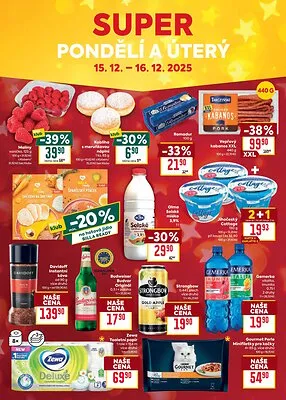 akční leták BILLA 10.12.2025-16.12.2025