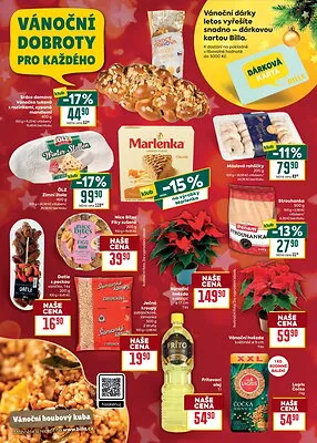 akční leták BILLA 10.12.2025-16.12.2025