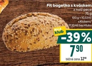 Bageta fit s kváskem