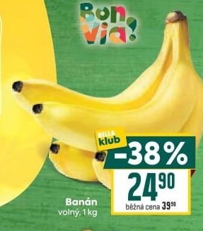 Banány Billa Bonvia