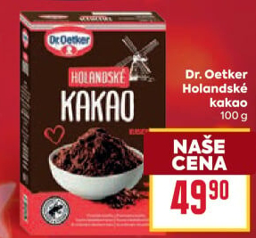 Kakao holandské Dr. Oetker