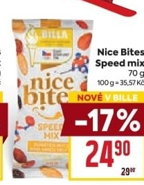 Oříšky a sušené ovoce Speed mix Nice Bites