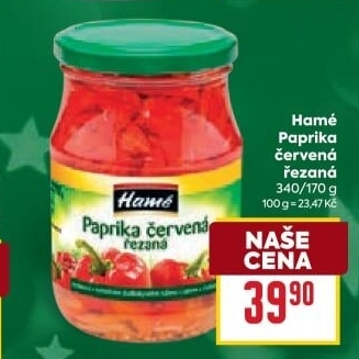 Paprika červená Hamé