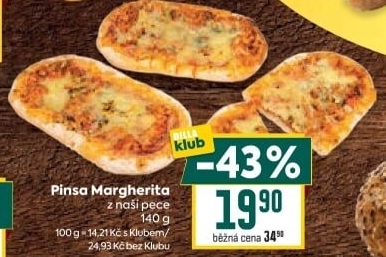 Pečivo pinsa