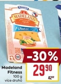 Sýr Madeland Fitness Madeta