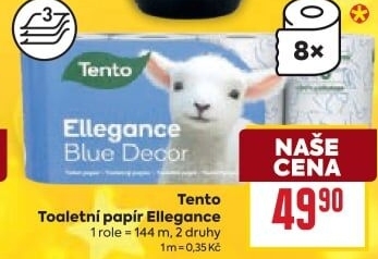 Toaletní papír 3vrstvý Tento