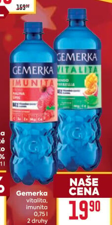 Funkční voda Gemerka