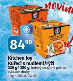Hotová jídla mražená Kitchen Joy