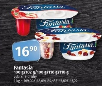 Jogurt Fantasia Danone