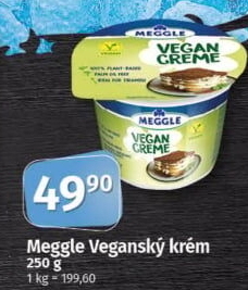 Krém vegan Meggle