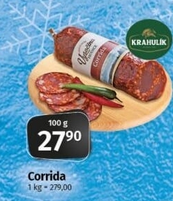 Salám Corrida Krahulík