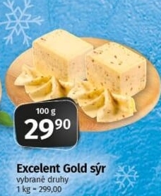 Sýr Excelent Gold