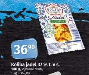 Sýr Jadel Koliba Bystřice pod Hostýnem