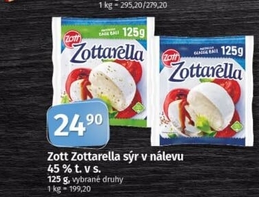 Sýr Zottarella Zott
