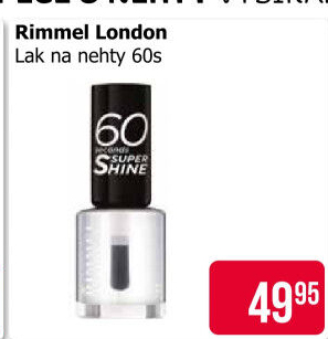 Lak na nehty 60 seconds Rimmel