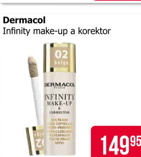 Make-up a korektor 2v1 Infinity Dermacol