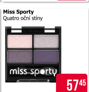 Oční stíny Quatro Miss Sporty