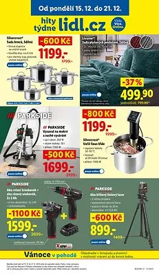 akční leták Lidl 18.12.2025-21.12.2025