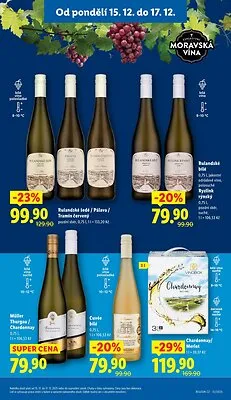 akční leták Lidl 15.12.2025-17.12.2025