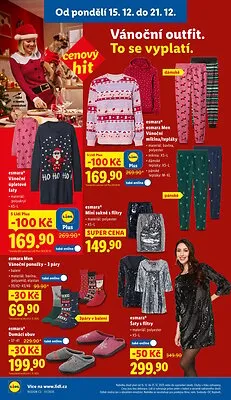 akční leták Lidl 15.12.2025-17.12.2025