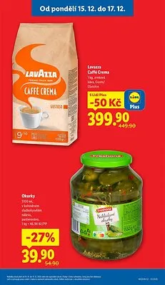 akční leták Lidl 15.12.2025-17.12.2025