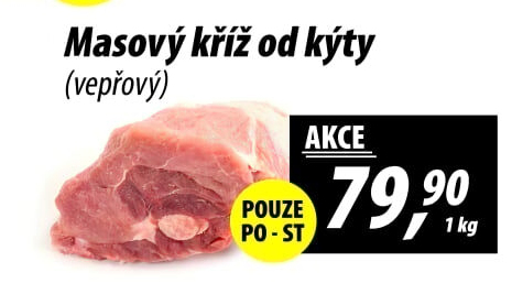 Masový kříž od kýty vepřový