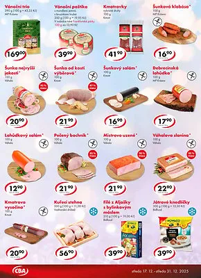 akční leták CBA 17.12.2025-31.12.2025