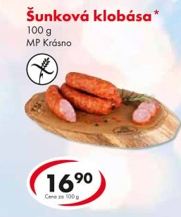 Šunková klobása Krásno