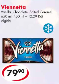 Zmrzlinová roláda Viennetta Algida