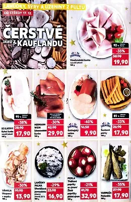 akční leták Kaufland 17.12.2025-24.12.2025