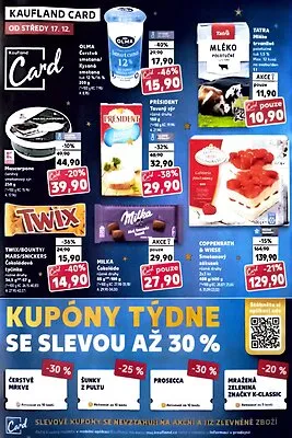 akční leták Kaufland 17.12.2025-24.12.2025